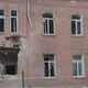 May 19, 2022 - A building collapses after the attack in Tetkino, a Russian city in the Kursk region on the Ukrainian border - Reproduction/Novel Starovoit
