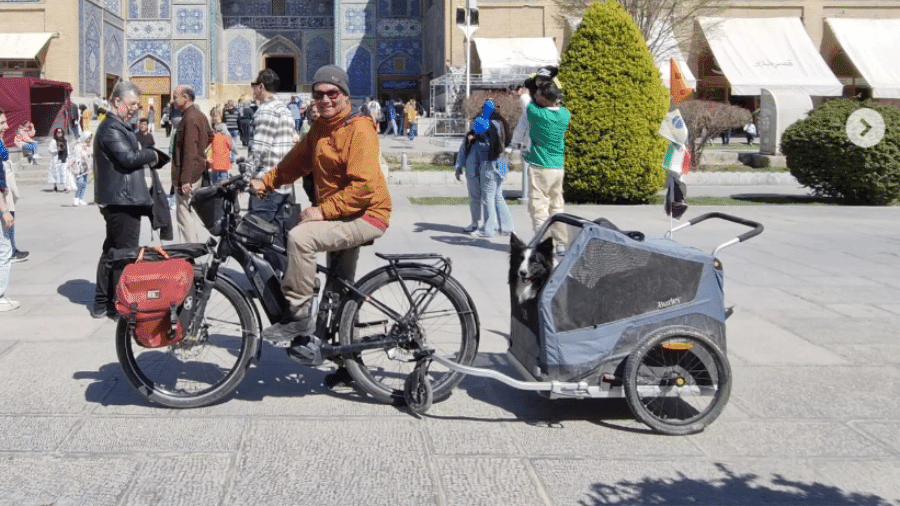 Luiz Fernando Camargo, Gabriel e Belmiro viajam o mundo de bicicleta