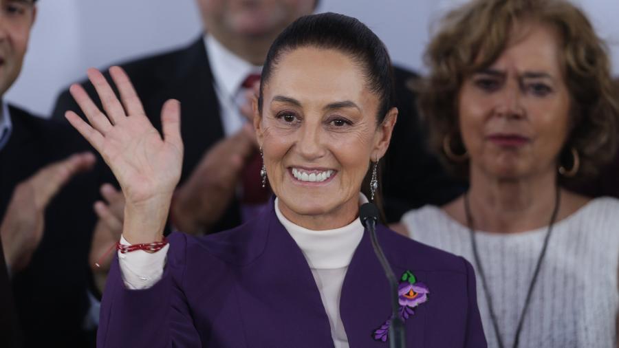 Claudia Sheinbaum foi candidata à Presidência do México pela coalizão Sigamos Haciendo Historia (Sigamos Fazendo História, em português)