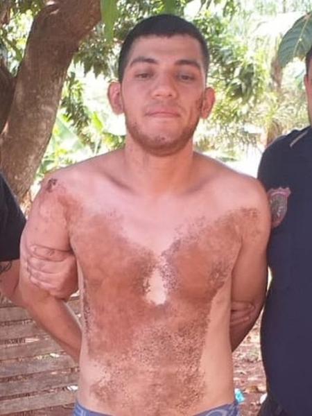 Sabio Darío González Figueredo, recapturado após fugir de prisão - Divulgação