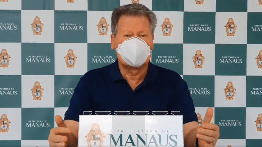 Arthur Virgílio Neto (PSDB), prefeito de Manaus; político tucano defende uma "reunião ampla" antes de se optar pelo lockdown na capital - Reprodução/Twitter/Arthurvneto