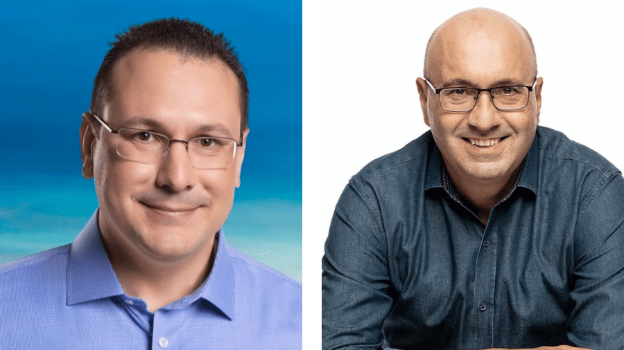 Rafa Zimbaldi (PL) e Dario Saadi (Republicanos) são candidatos à prefeitura de Campinas - Reprodução/Facebook/Arte-UOL