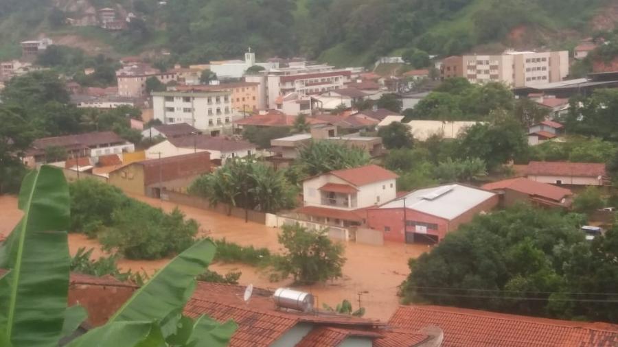 Chuvas causaram enchentes em diversos municípios de Minas Gerais - Divulgação/Defesa Civil