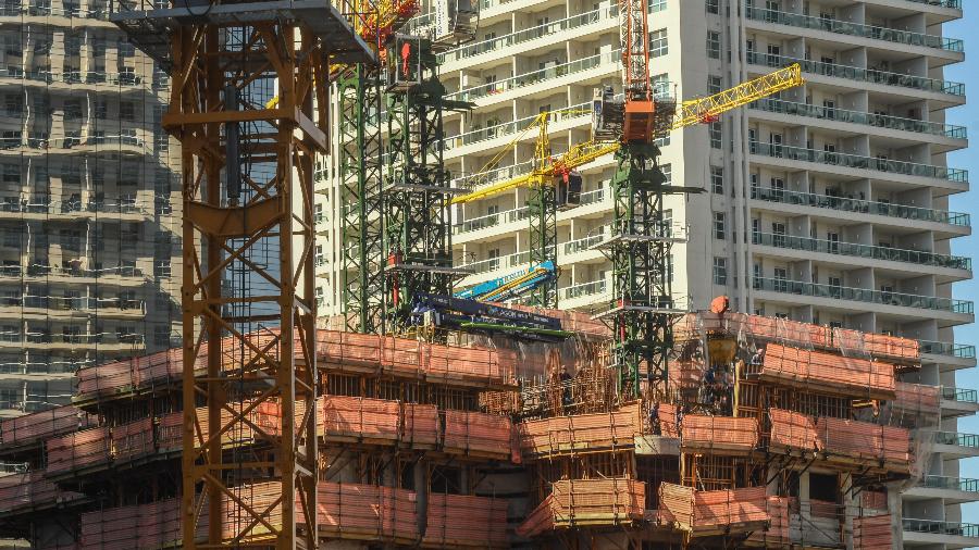 Entre janeiro e setembro de 2021, a prefeitura aprovou a construção de 912 prédios residenciais na capital paulista - Karime Xavier / Folhapress