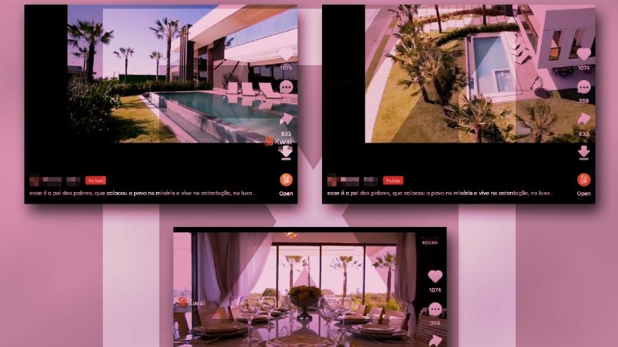 31.mai.2022 - Vídeo mostra imagens de imóvel de luxo no Ceará como sendo residência alugada por Lula em São Paulo - Projeto Comprova