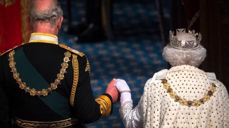 The Queen and then Prince Charles at the 2019 Parliament Opening Ceremony - Getty Images - Getty Images