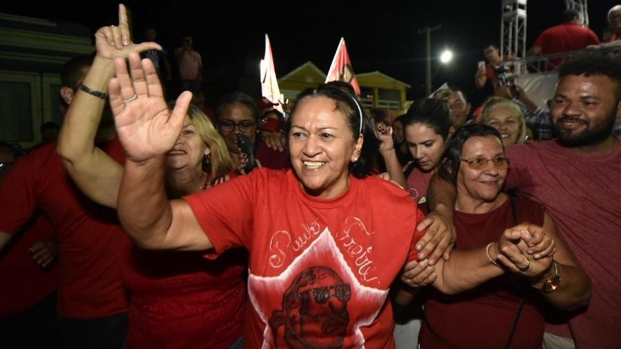 Fátima Bezerra (PT), reeleita no Rio Grande do Norte - Reprodução /Facebook