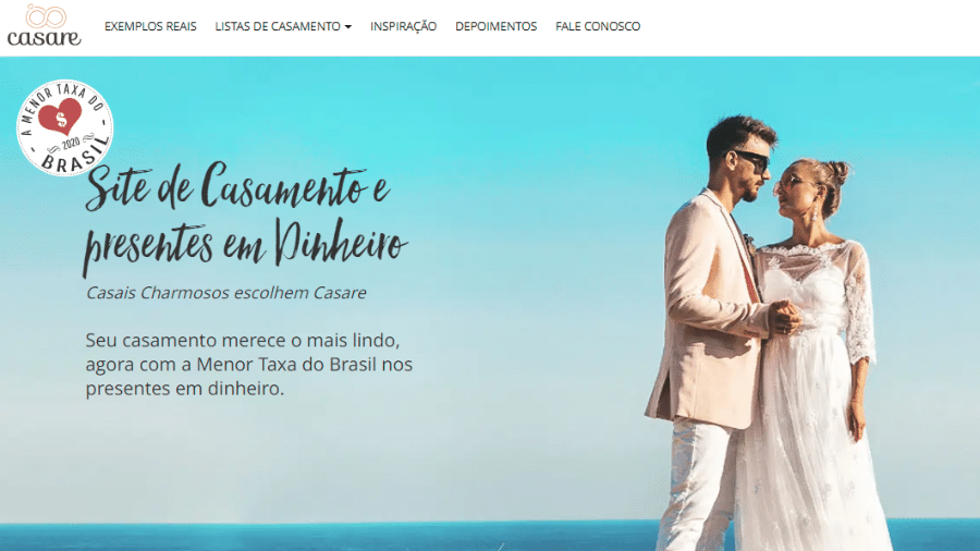 Site Casare atrasa repasse de dinheiro de noivos