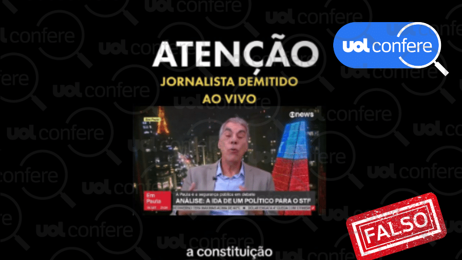 26.set.2023 - A assessoria de comunicação da Rede Globo negou a afirmação