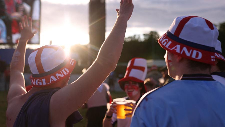 A sugestão foi feita na estreia da Inglaterra na Eurocopa em um jogo contra a Sérvia 