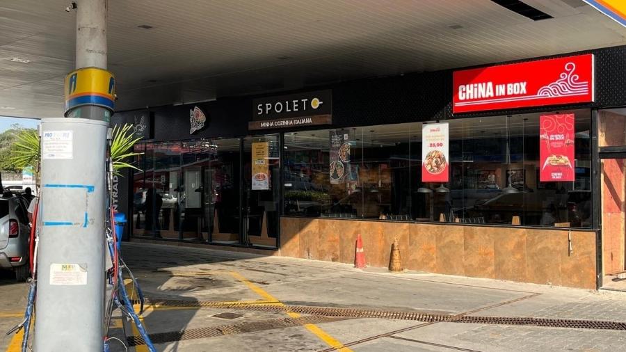 Spoleto e China in Box têm franquias em posto de combustível em Maricá (RJ) - Divulgação