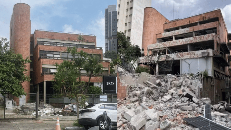 Edifício foi construído em 1980 Edifício foi construído em 1980