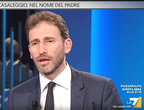 Davide Casaleggio concede uma rara entrevista a um canal de TV da Itália - Reprodução de vídeo