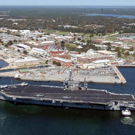 Base naval de Pensacola, na Flórida (EUA) - PATRICK NICHOLS / AFP