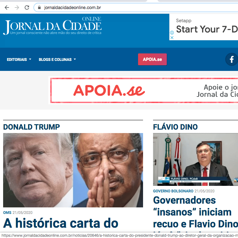 É fake, site que anuncia concurso para a PM - Jornal In Foco