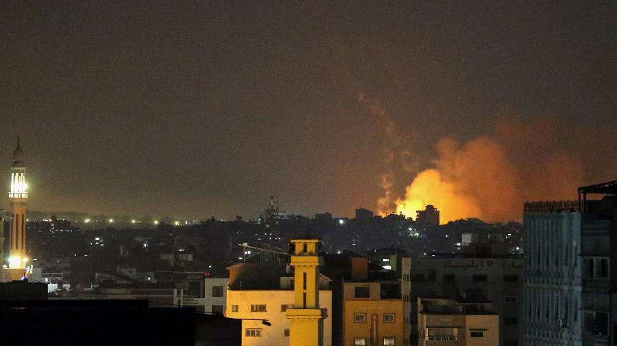 Conflito na Faixa de Gaza entre Israel e Hamas, na Palestina - Ibraheem Abu Mustafa/Reuters