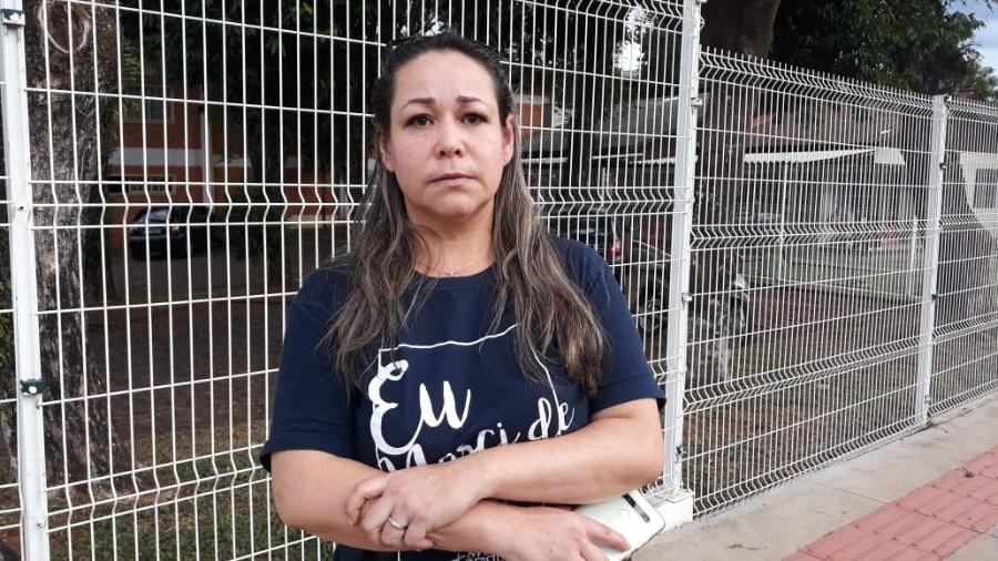 Avó de uma das vítimas de ataque a creche reclamou de visita tardia da primeira-dama Michelle Bolsonaro - Hygino Vasconcellos/UOL