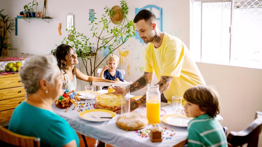 Segundo o estudo, o tempo em família é o mais abundante em um dia perfeito Segundo o estudo, o tempo em família é o mais abundante em um dia perfeito