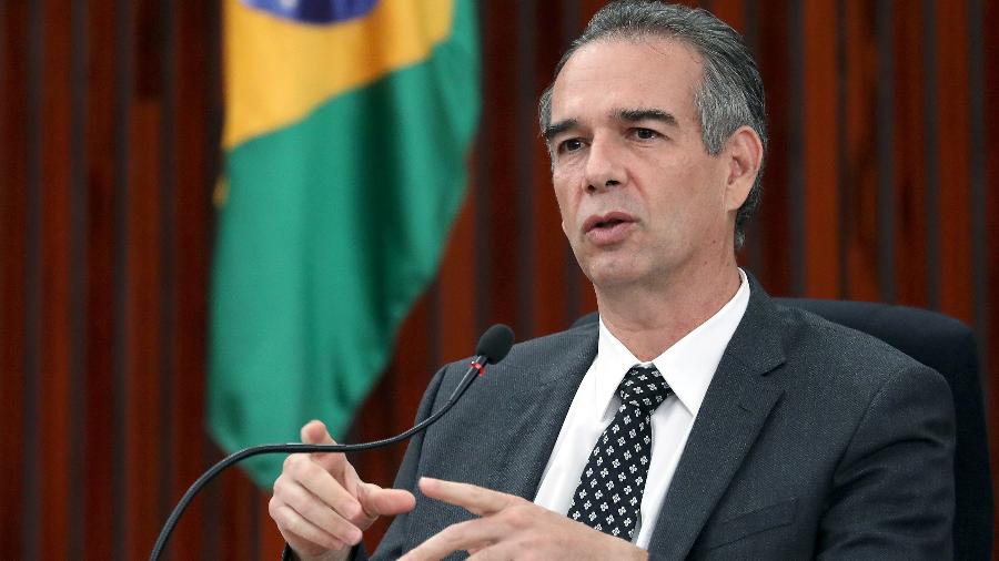 7.ago.2018 - O advogado e ex-ministro do TSE Marcelo Ribeiro durante evento no plenário da Corte Eleitoral - Roberto Jayme/ASCOM/TSE