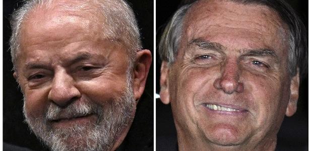 O ex-presidente Luiz Inácio Lula da Silva e o presidente Jair Bolsonaro