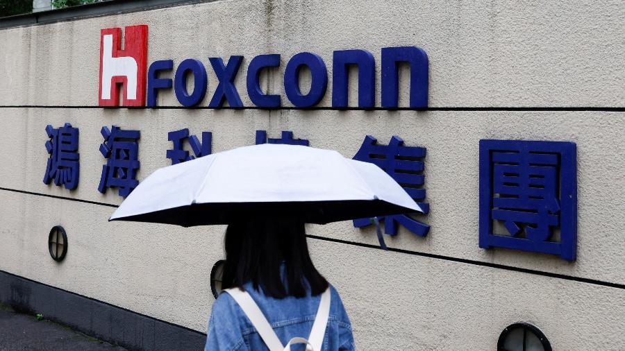 Fábrica da Foxconn em Taiwan (foto); após protestos, unidade de Zhengzhou, na China, encerrou confinamento de funcionários - Carlos Garcia Rawlins/Reuters