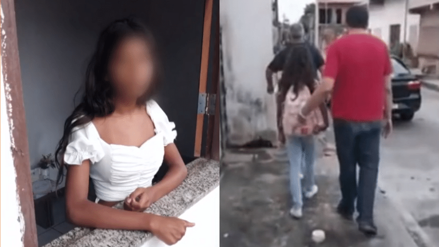15.03.23 - Menina de 12 anos sequestrada no RJ por contato do TikTok foi achada em São Luís do Maranhão - Reprodução/TV Globo