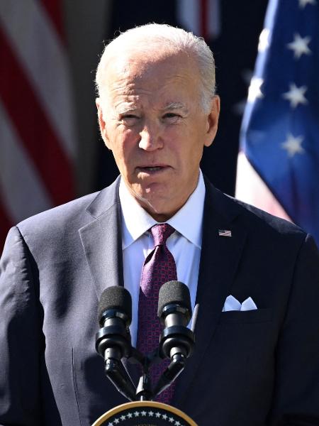 25.out.2023 - O presidente dos EUA, Joe Biden, durante coletiva conjunta com o primeiro-ministro da Austrália, Anthony Albanese