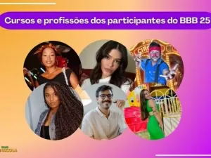 BBB 25: cursos e profissões dos participantes