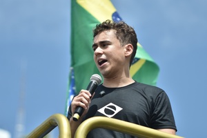 Nikolas mente e confunde conceitos em vídeo por anistia a golpistas do 8/1 (Foto: Saulo Angelo - 16.mar.25/TheNews2/Estadão Conteúdo)
