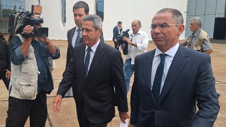 O ex-ministro Walter Braga Netto chega ao STF para acareação com Cid O ex-ministro Walter Braga Netto chega ao STF para acareação com Cid