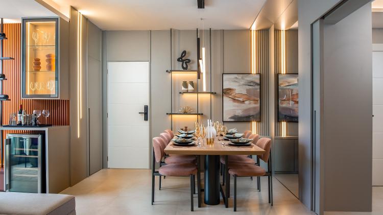 Apartamento modelo da construtora Patriani