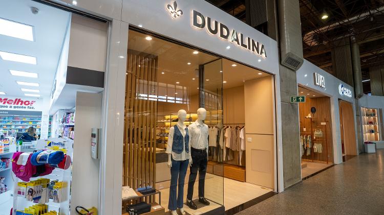 Loja franqueada da Dudalina no aeroporto de Guarulhos