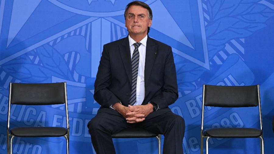 Bolsonaro em evento do deputado Daniel Silveira - Evaristo Sá/AFP