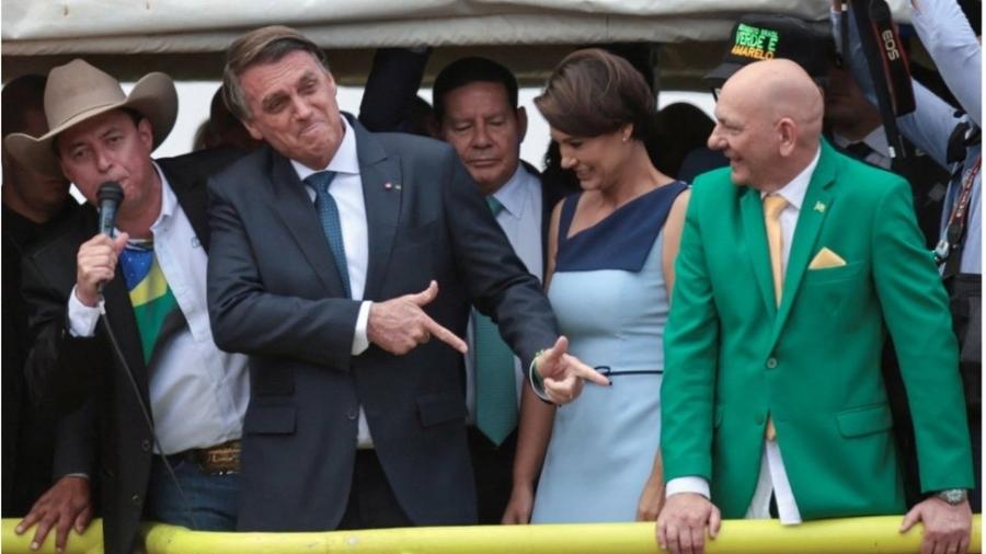 Para partidos de oposição, Bolsonaro usou máquina pública para fazer campanha nas comemorações do 7 de setembro - Reuters