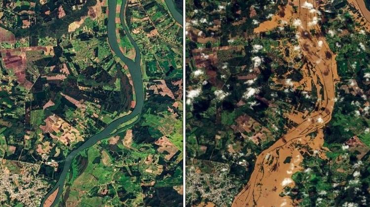 Imagens mostram o alcance da destruição provocada pelo ciclone extratropical no Rio Grande do Sul