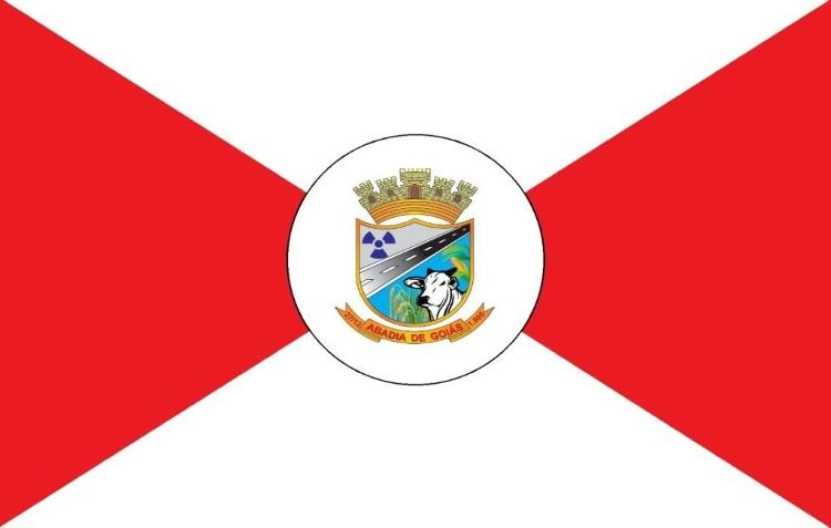 Bandeira de Abadia de Goiás (GO)