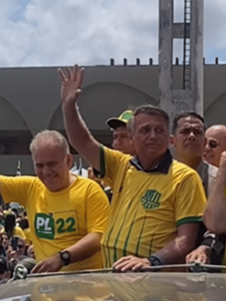 Bolsonaro participou de agenda de campanha de Marcelo Queiroga em João Pessoa - Reprodução - 18.out.2024/Instagram @marceloqueiroga