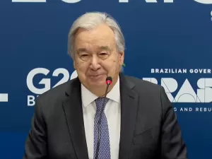 'Fracasso não é uma opção', diz Guterres sobre mudanças climáticas no G20