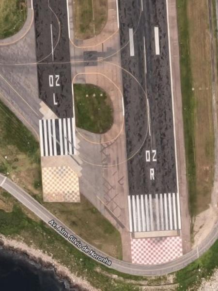 Pista do aeroporto Santos Dumont, no Rio - Reprodução