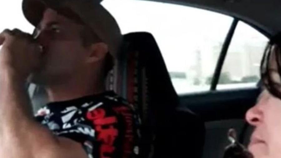 Leosveyka Gonzalez filma Camilo Morejon bebendo antes de morrer em acidente - Reprodução