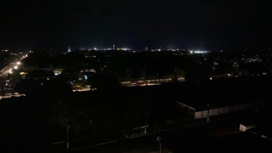 Macapá e mais de 10 cidades do Amapá ficam sem luz - Reprodução/Redes Sociais