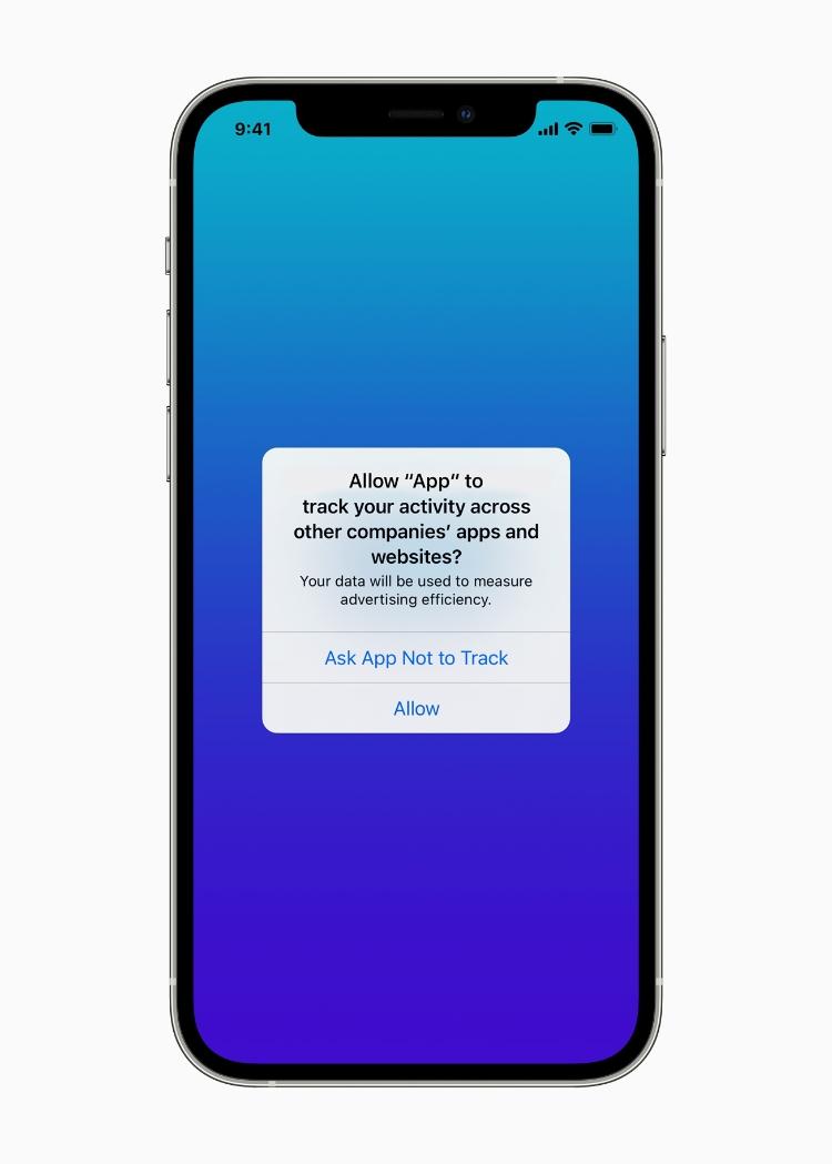 iOS 14.5 - bloquear rastreamento de dados em apps e sites - Divulgação/Apple - Divulgação/Apple