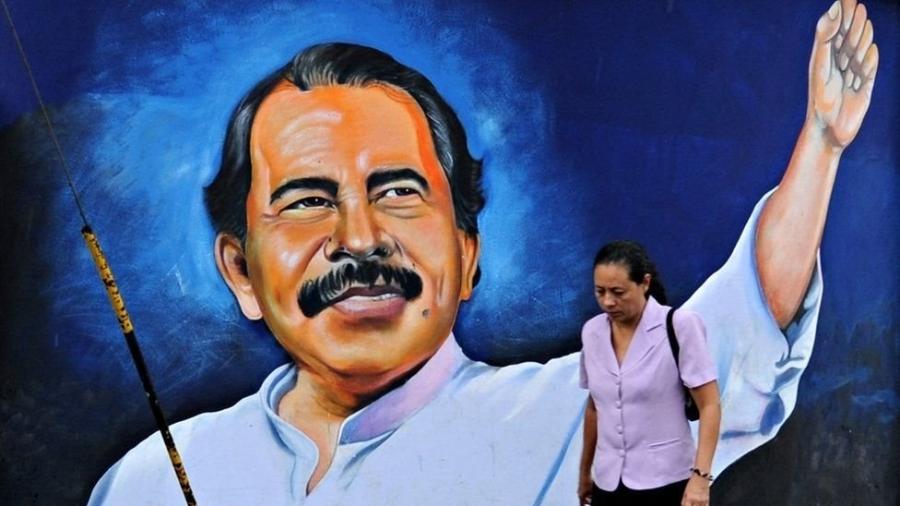 Mural de Daniel Ortega na Nicarágua - Getty Images