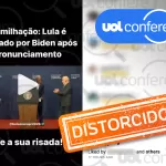 Post distorce vídeo para sugerir que Biden ignorou Lula em encontro nos EUA