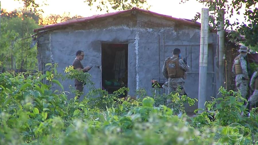 Fugitivos de Mossoró (RN) ficaram nesta casa, na zona rural de Baraúna, durante sete dias