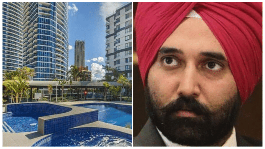 Dharmvir Singh, 38, tentou salvar a filha, mas acabou se afogando na piscina do hotel