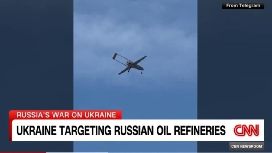Drone usado por exército da Ucrânia