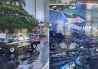 Homem morre atropelado por viatura da PM que perseguia suspeitos no Recife - Reprodução/TV Globo