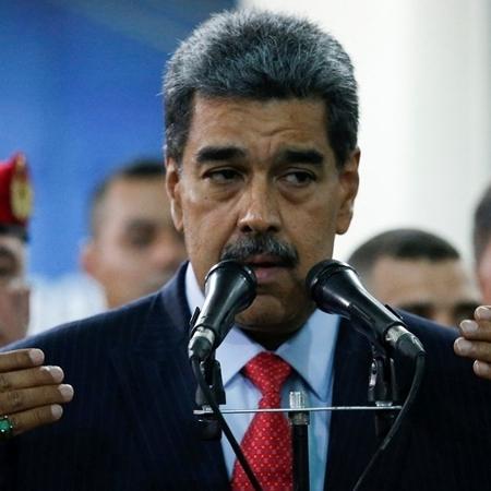 Nicolás Maduro discursa após reunião no Tribunal Supremo de Justiça da Venezuela