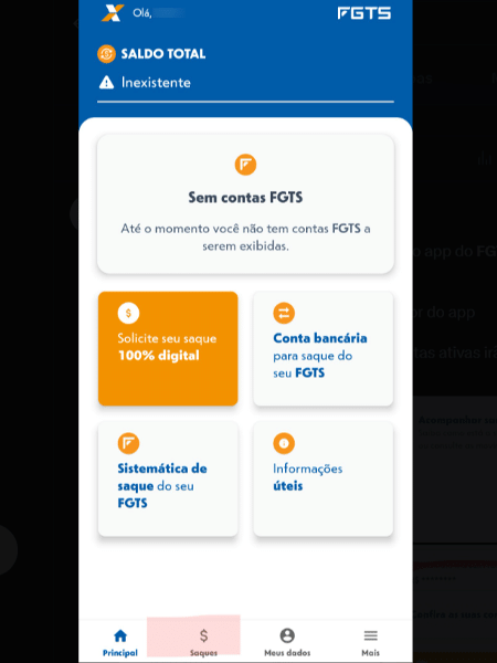 Saldo do FGTS 'some' do aplicativo 'Meu FGTS' e usuários reclamam nas redes Saldo do FGTS 'some' do aplicativo 'Meu FGTS' e usuários reclamam nas redes